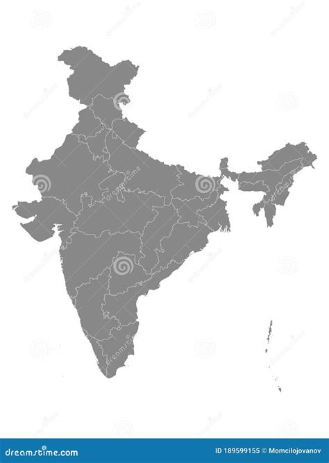 Location Map of Chandigarh Union Territory Stock Vector - Illustration ...