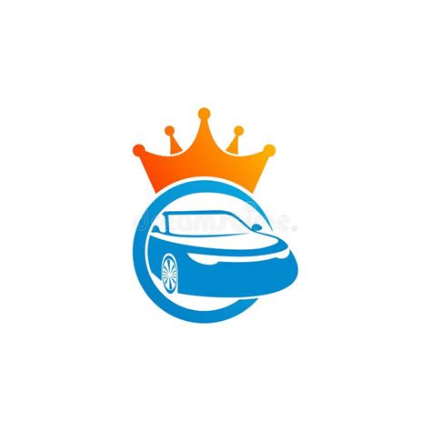 Crown Car Logo Vector Template, Creative Car Logo Design Concepts Stock Vector - Illustration of ...