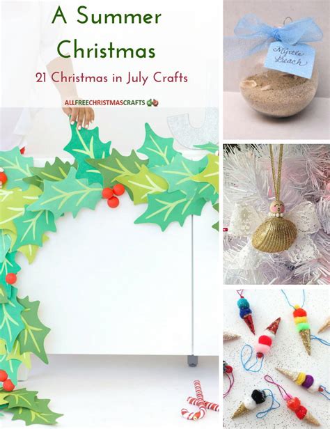 A Summer Christmas: 21 Christmas in July Crafts ...