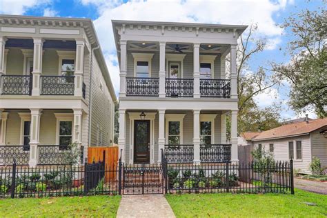 Multiple Houston Heights New Orleans Style Homes - Victorian - Exterior ...