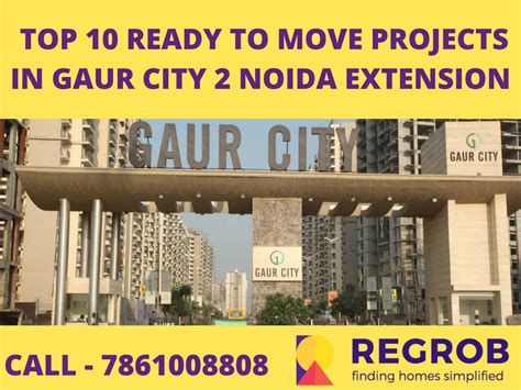 Top 10 Ready to Move Projects in Gaur City 2 Noida Extension