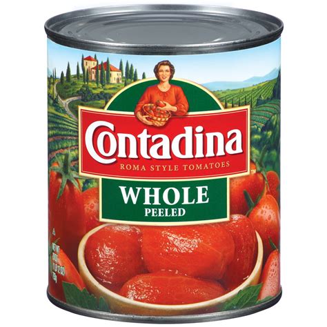 Contadina Canned Whole Peeled Tomatoes, 28 oz, Can - Walmart.com