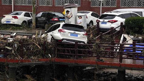 China Flood 2023: डूब गई चीन की राजधानी, चारों तरफ पानी ही पानी ...