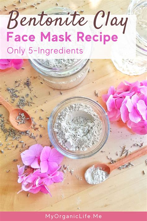 DIY Bentonite Clay Face Mask Recipe for Acne & Blemish-Prone Skin ...