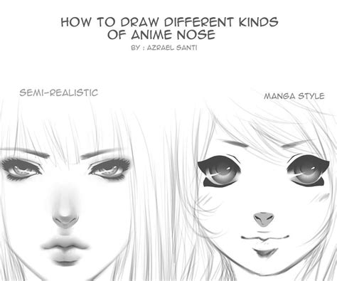 How to Draw a Cute Anime Nose - Ralph Witither