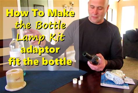 Bottle Lamp Adapter Kit | How To Make A Bottle Lamp