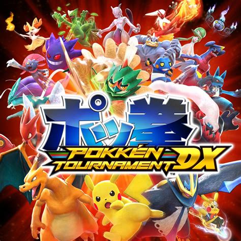 Pokkén Tournament DX (2017) Nintendo Switch box cover art - MobyGames