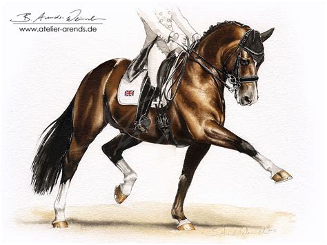 Dressage Horse Valegro KWPN by AtelierArends on DeviantArt