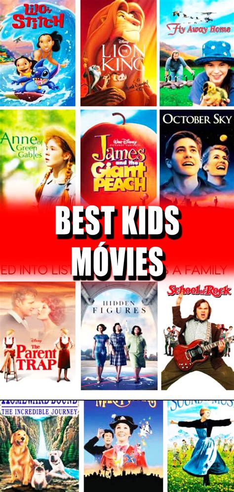 BEST KIDS MÓVIES | Best kid movies, Kids' movies, Kids movies list