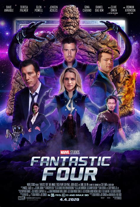 MCU Fantastic Four Movie Poster #3 by MarcellSalek-26 on DeviantArt