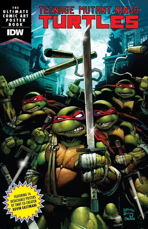 IDW Releasing TMNT: The Ultimate Comic Art Poster Book