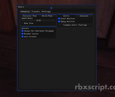 DOORS [Esp] Scripts | rbxscript.com