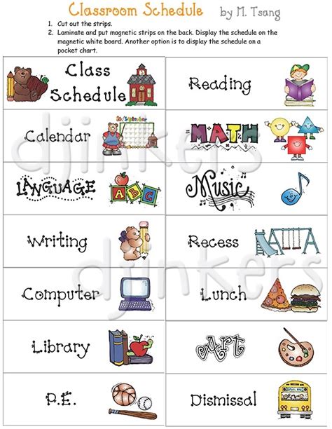 classroom picture schedule clipart 20 free Cliparts | Download images on Clipground 2024