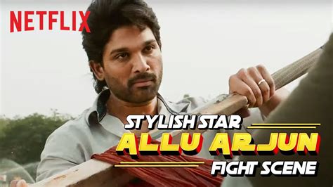 Allu Arjun Fight Scene | Ala Vaikunthapurramloo | Netflix India - YouTube