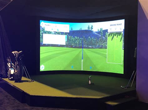 Golf Simulators | Indoor Designed Systems | Utimate Putting Greens | Turf Master Of Chicagoland