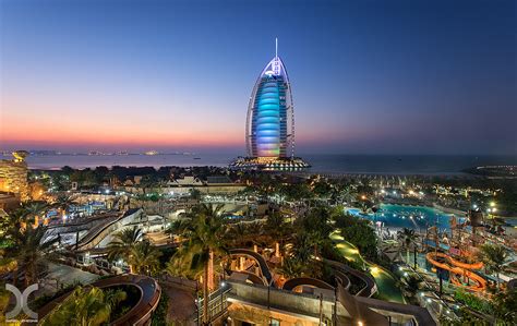 Shades of Passion • Burj Al Arab & Wild Wadi Waterpark by Daniel...