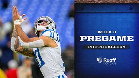 Pregame Photos: Colts at Ravens, Week 3