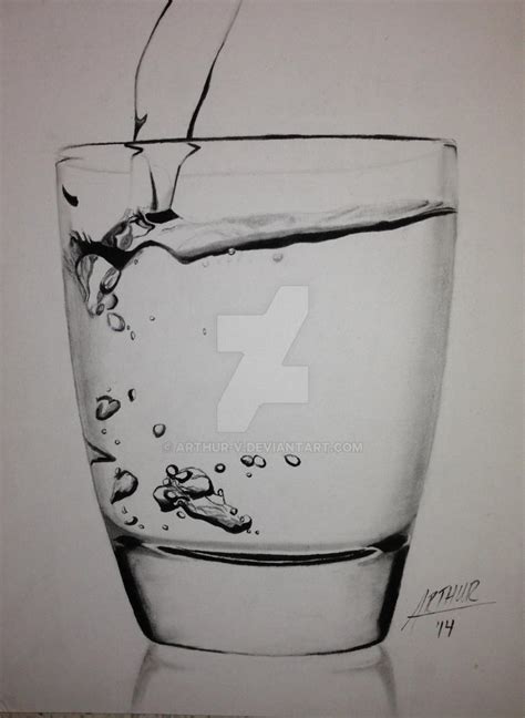 Cup Of Water by Arthur-V on DeviantArt