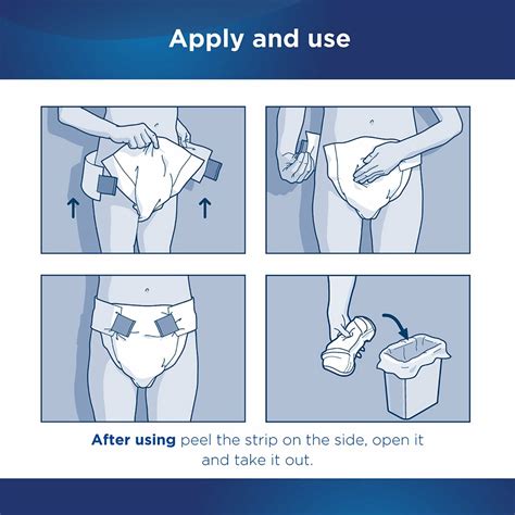 Attends Adult Incontinence Disposable Briefs, Heavy Absorbency - Large