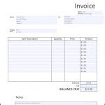 Free Towing Invoice Template Pdf Fillable Free * Invoice Template Ideas