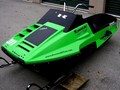 Pin by jb on Kawasaki | Vintage sled, Snowmobile, Snow fun