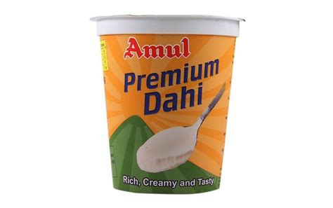 Amul Premium Dahi, Packaging Type: Cup, 400 Gm at Rs 12/400 gm in Ghaziabad | ID: 23061765148