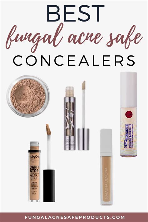 Best Fungal Acne Safe Concealers | Acne concealer, Best concealer for acne, Acne safe makeup