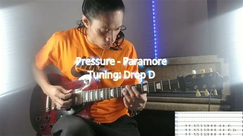 How to play Pressure by Paramore (Guitar lesson with Tabs) - YouTube