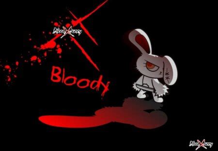 Bloody Bunny - Fantasy & Abstract Background Wallpapers on Desktop ...