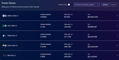 Passive Income and Yield Farming on Solana with Raydium