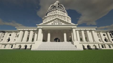 Just a white house Minecraft Map