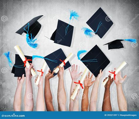 People Celebrating Graduation Stock Image - Image of education, mortarboard: 39321397