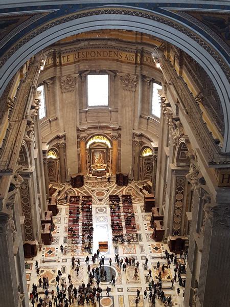 A view from the top: St Peter's Basilica - Vatican City