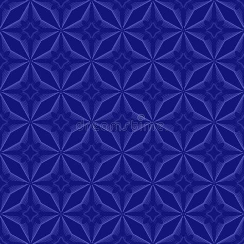 Blue geometric pattern stock vector. Illustration of decorative - 34995655