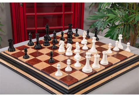 The Mammoth Ivory Collector Series Luxury Chess Set