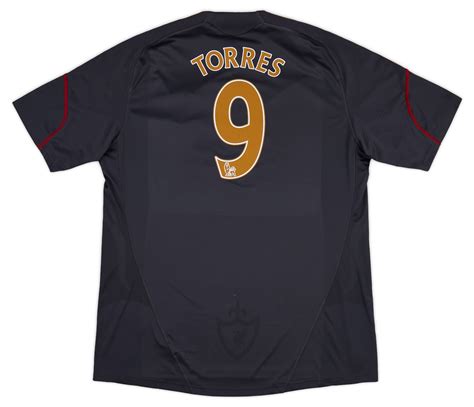 2009-10 Liverpool Away Shirt Torres #9 - Excellent 8/10 - (XXL)