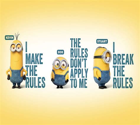 Minions Rules, cute, HD wallpaper | Peakpx