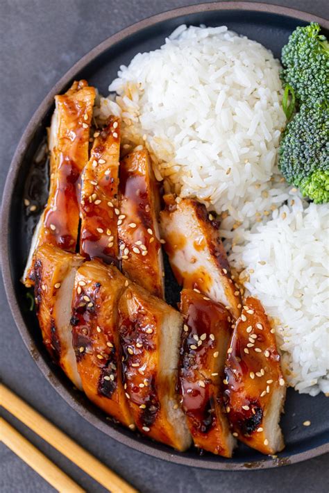 Grilled Teriyaki Chicken - Momsdish