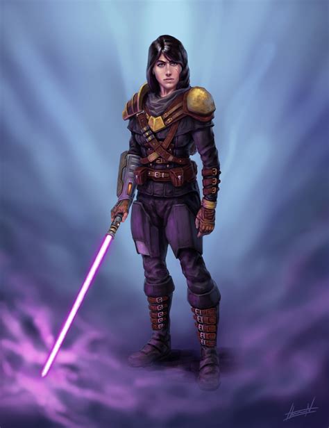 ArtStation - OC Jedi Knight commission