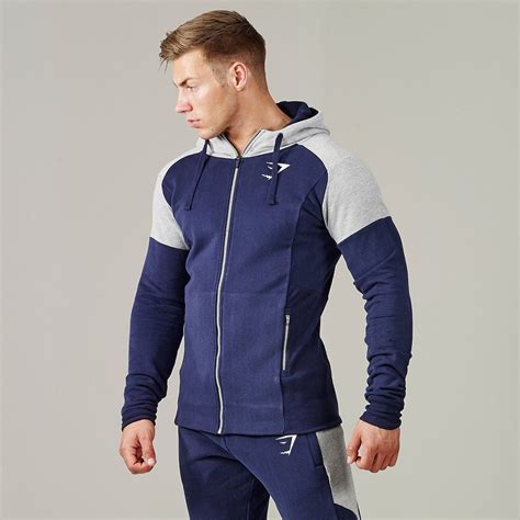 Gymshark Pioneer Zip Hoodie - Sapphire Blue at Gymshark US | Be a ...