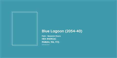 Benjamin Moore Blue Lagoon (2054-40) Paint color codes, similar paints and colors - colorxs.com