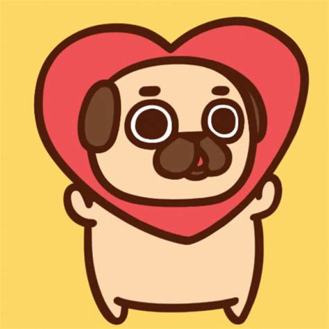 Pug Kawaii, Pug Pictures, Kaiju Art, Canvas Painting Designs, Cute Messages, Paint Designs, In A ...