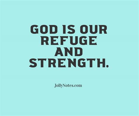 God Is Our Refuge And Strength: 10 Encouraging Bible Verses & Scripture ...