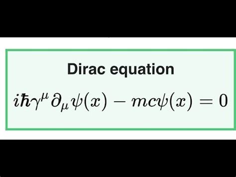 نظرية الحقل الكمي 20: مصفوفات جاما QFT gamma matrices - YouTube