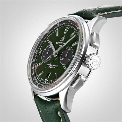 Breitling Premier B01 Chronograph 42 Bentley Mens Watch AB0118A11L1X1 | Watches Of Switzerland US