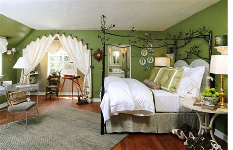 Lime green bedroom by KM Nelson Design, LLC - 2011 Pasadena Showcase House | Green home decor ...