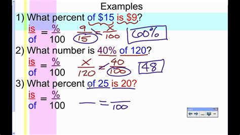 Lesson on Percents - YouTube