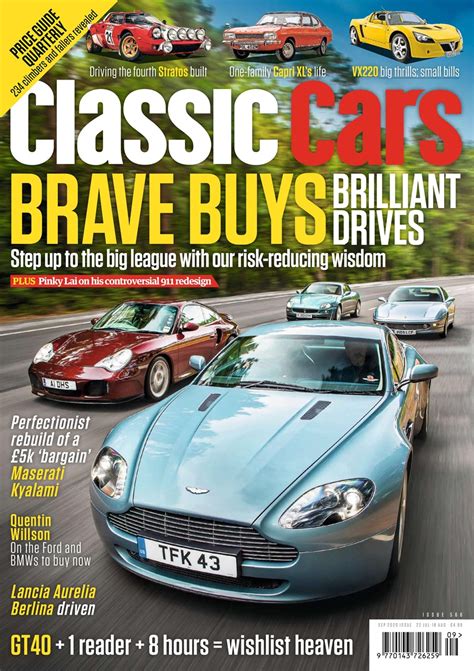 Classic Cars Magazine - Sep 20 Subscriptions | Pocketmags