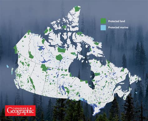 Infographic: Canada's protected areas | Canadian Geographic