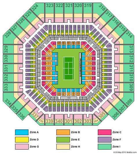 Arthur Ashe Stadium Seating Chart | Arthur Ashe Stadium Event Tickets & Schedule